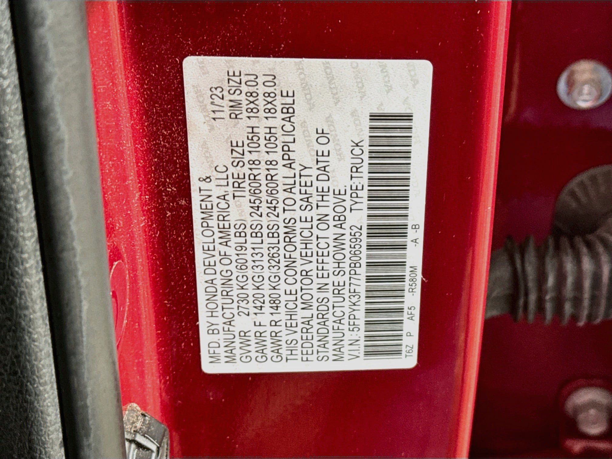 Used 2023 Honda Ridgeline RTL-E image 32
