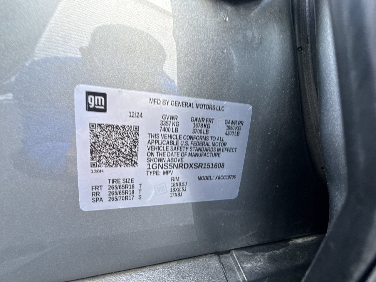 Used 2025 Chevrolet Tahoe LT RWD image 34