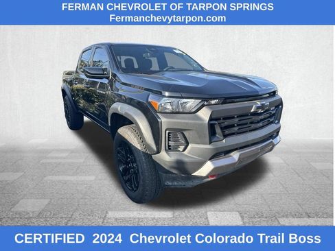 Used 2024 Chevrolet Colorado Trail Boss w/ Technology Package AWD/4WD image 1