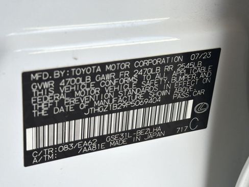 Certified 2023 Lexus IS 350 F Sport w/ Navigation Package RWD image 29