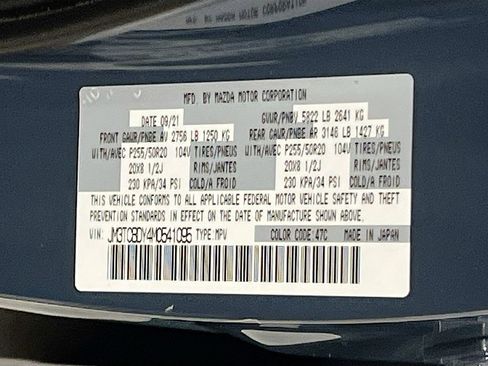 Used 2021 MAZDA CX-9 Carbon Edition image 35