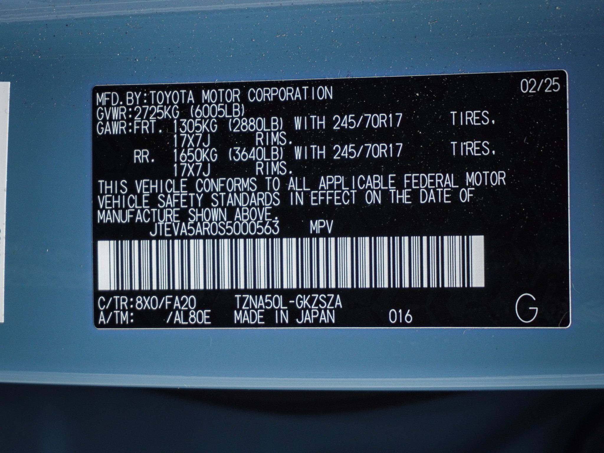 Used 2025 Toyota 4Runner SR5 RWD image 37