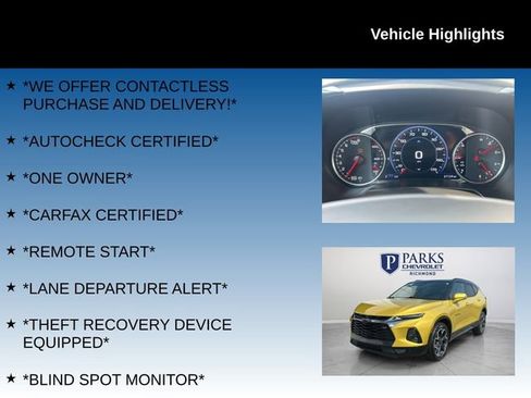 Certified 2022 Chevrolet Blazer RS w/ Enhanced Convenience Package AWD/4WD image 4