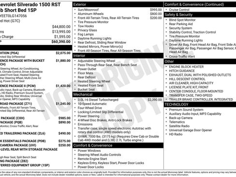 Used 2020 Chevrolet Silverado 1500 RST w/ Texas Edition image 17