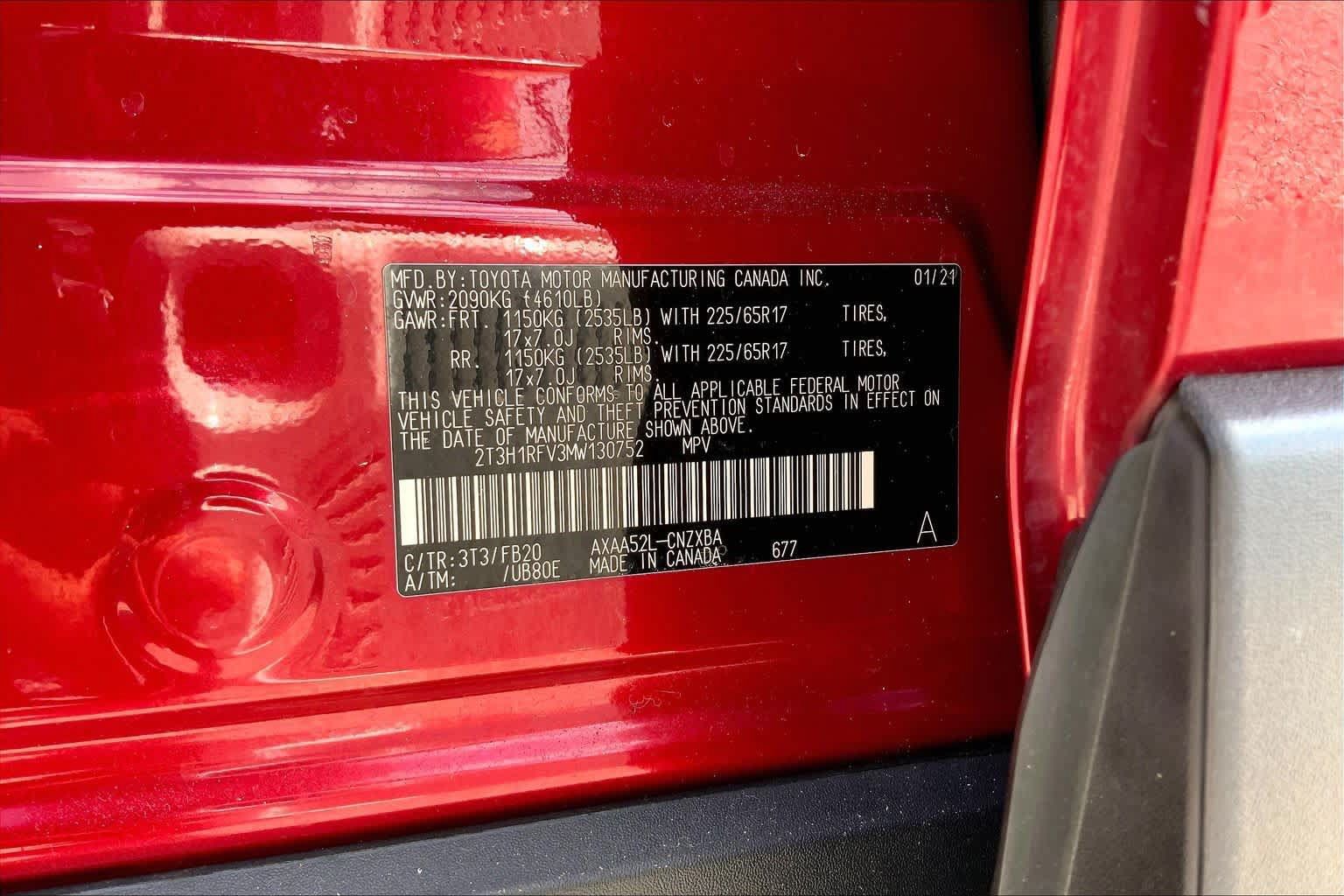 Used 2021 Toyota RAV4 LE FWD image 36