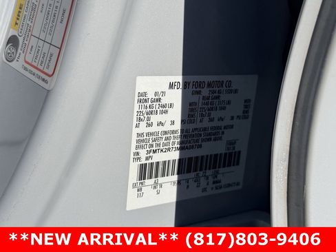 Used 2021 Ford Mustang Mach-E California Route 1 image 16