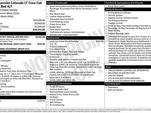 Used 2019 Chevrolet Colorado LT w/ Colorado RST Special Edition image 10