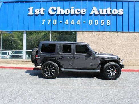 Used 2020 Jeep Wrangler Unlimited Sahara AWD/4WD image 7