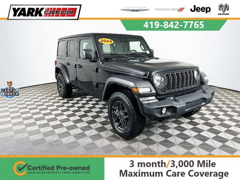 Certified 2024 Jeep Wrangler Sport S image 1