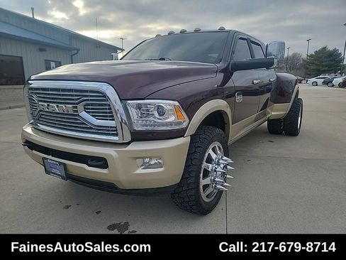 Used 2012 RAM 3500 Laramie Longhorn w/ Max Tow Pkg image 2