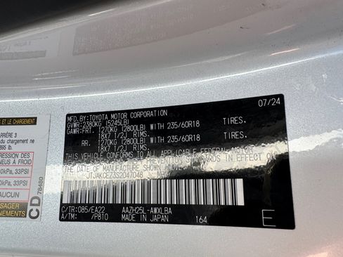 Used 2025 Lexus NX 350h AWD w/ Cold Area Package image 16