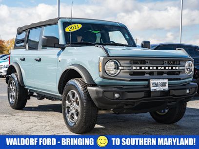 Certified 2021 Ford Bronco Big Bend