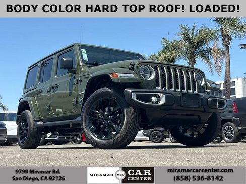 Used 2021 Jeep Wrangler Unlimited Sahara w/ Cold Weather Group image 1