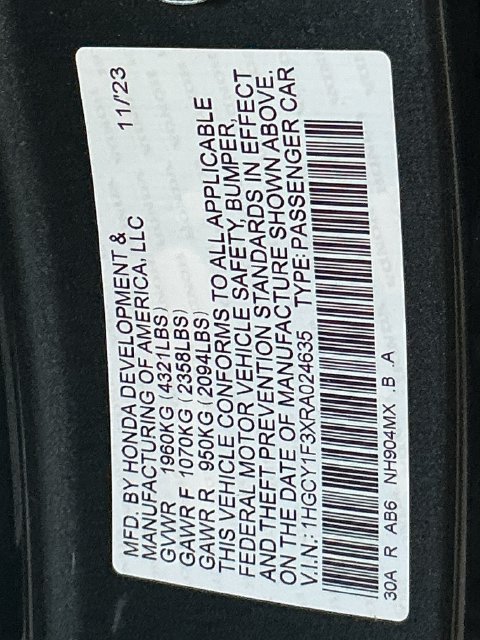 Used 2024 Honda Accord EX image 32