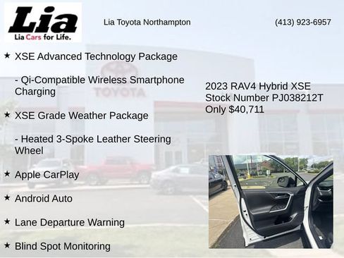 Used 2023 Toyota RAV4 XSE AWD/4WD image 14