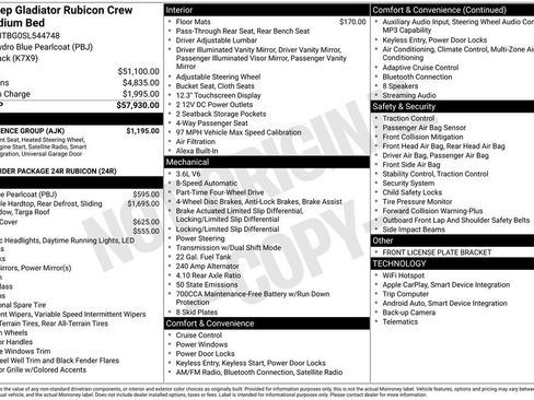 Used 2025 Jeep Gladiator Rubicon w/ Convenience Group image 7