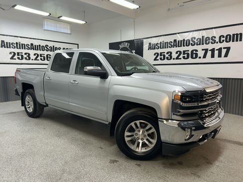 Used 2018 Chevrolet Silverado 1500 LTZ w/ LTZ Plus Package AWD/4WD image 1