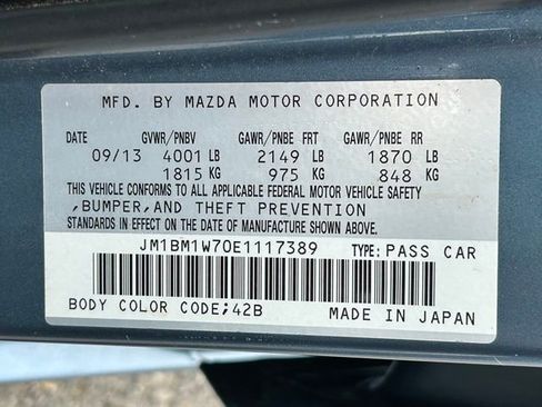 Used 2014 MAZDA MAZDA3 i Grand Touring image 13