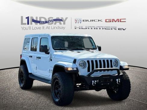 Used 2021 Jeep Wrangler Unlimited Sahara w/ Cold Weather Group image 1