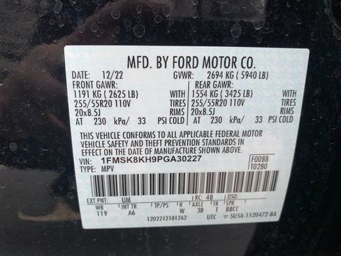 Used 2023 Ford Explorer ST-Line AWD/4WD image 34