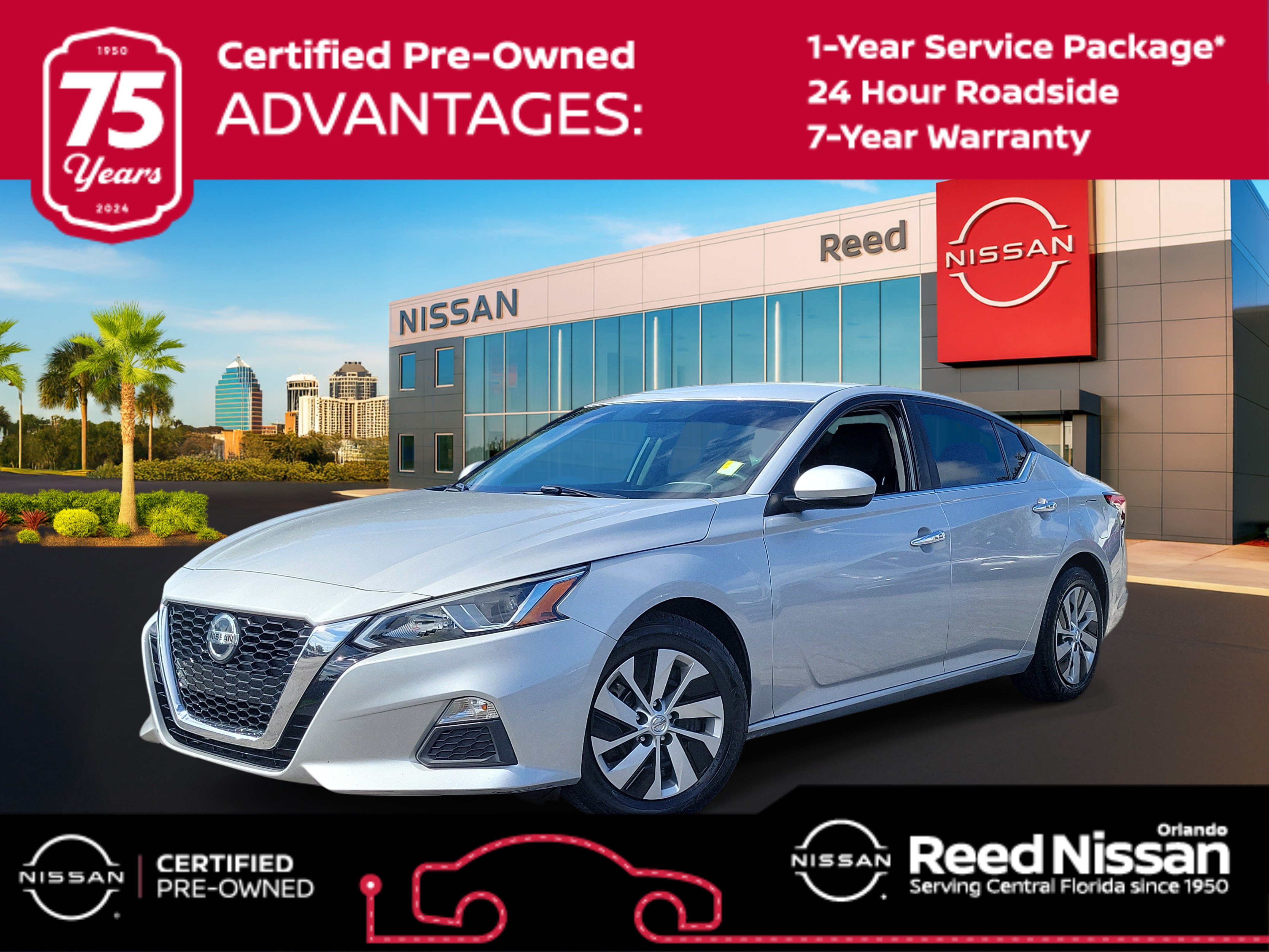 Certified 2021 Nissan Altima 2.5 S FWD image 1