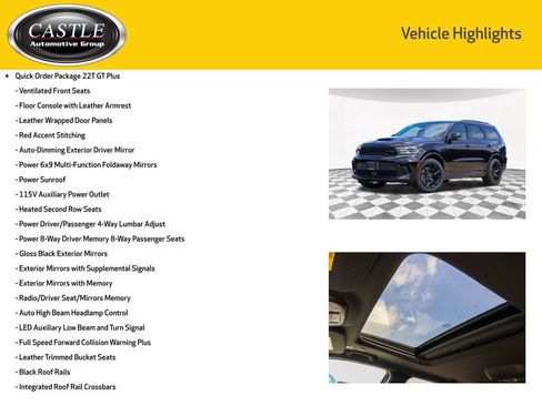 New 2026 Dodge Durango GT w/ Tow 'N Go Package AWD/4WD image 3