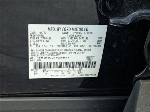 Used 2022 Ford Explorer ST w/ Equipment Group 401A image 15