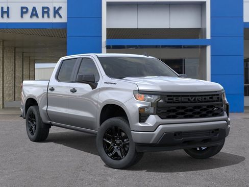 New 2026 Chevrolet Silverado 1500 Custom w/ LPO, Dark Essentials Package RWD image 7