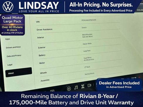Used 2023 Rivian R1S Adventure AWD/4WD image 25