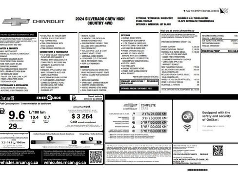 Certified 2024 Chevrolet Silverado 1500 High Country w/ Max Trailering Package AWD/4WD image 35