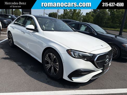 Certified 2025 Mercedes-Benz E 350 4MATIC Sedan w/ Winter Package image 1
