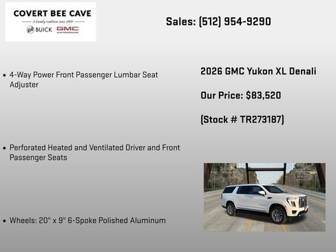 New 2026 GMC Yukon XL Denali RWD image 24