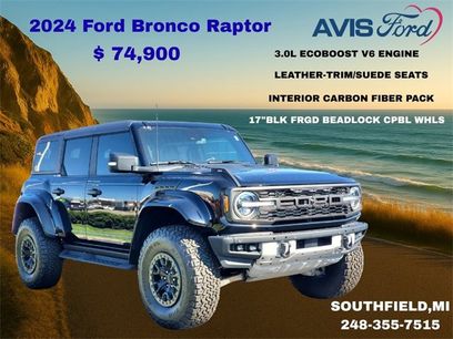 Used 2024 Ford Bronco Raptor w/ Interior Carbon Fiber Pack 6