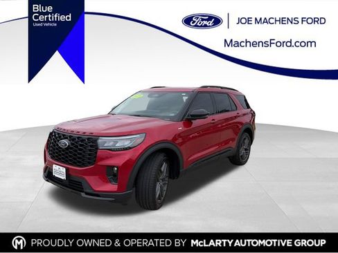 Certified 2025 Ford Explorer ST-Line w/ Premium Package AWD/4WD image 1