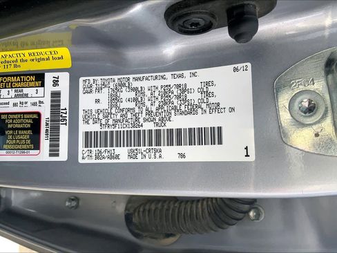 Used 2012 Toyota Tundra Dbl 5.7L V8 6-Spd AT image 33