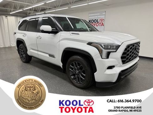Certified 2026 Toyota Sequoia Platinum w/ Tow Technology Package AWD/4WD image 1
