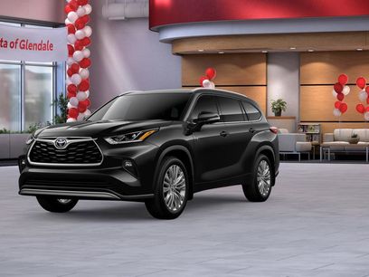 New 2026 Toyota Highlander Platinum