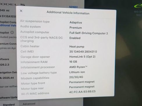 Used 2023 Tesla Model S Standard Range AWD/4WD image 39