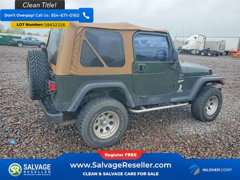 Used 1998 Jeep Wrangler Sport AWD/4WD image 4