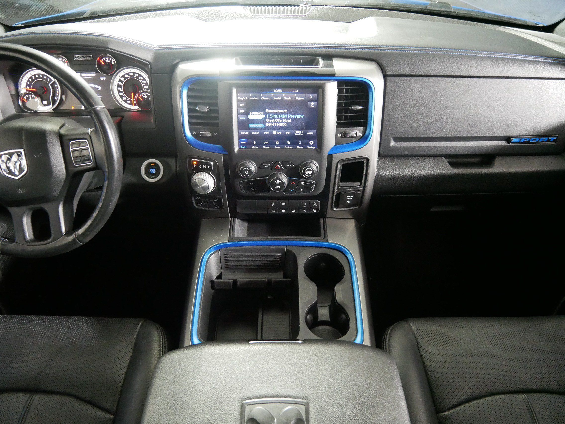 Used 2018 RAM 1500 Sport w/ Hydro Blue Sport Package AWD/4WD image 10