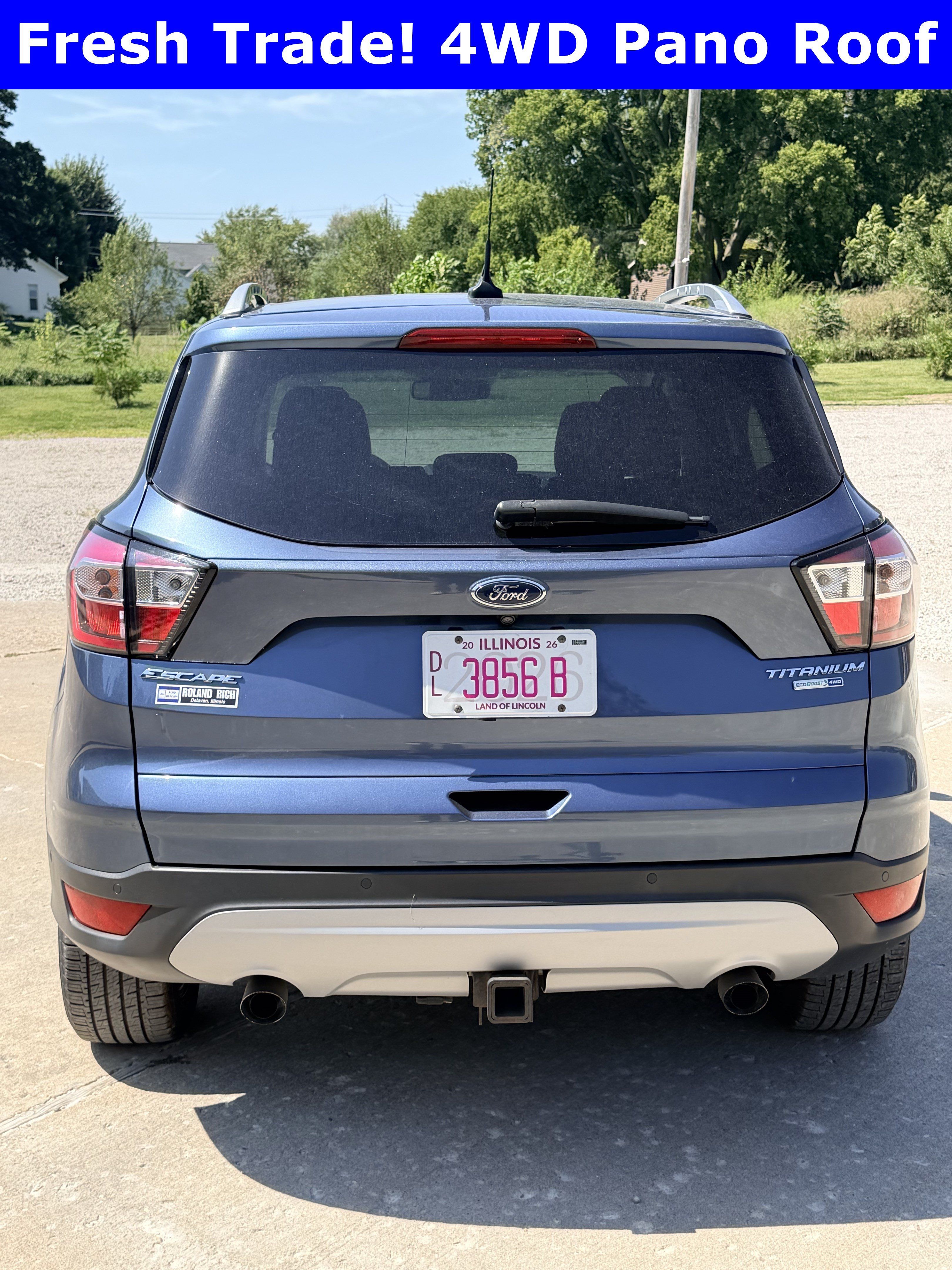 Used 2018 Ford Escape Titanium w/ Ford Safe & Smart Package AWD/4WD image 8