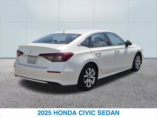 Certified 2025 Honda Civic LX image 7