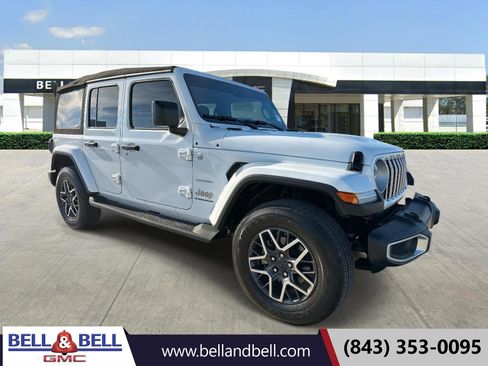 Used 2024 Jeep Wrangler Sahara w/ Safety Group image 1