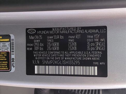 New 2025 Hyundai Santa Fe SEL image 17