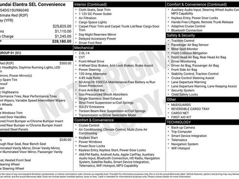New 2025 Hyundai Elantra SEL image 3
