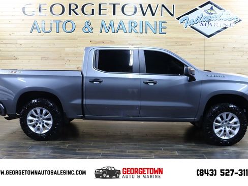 Used 2021 Chevrolet Silverado 1500 Custom AWD/4WD image 1