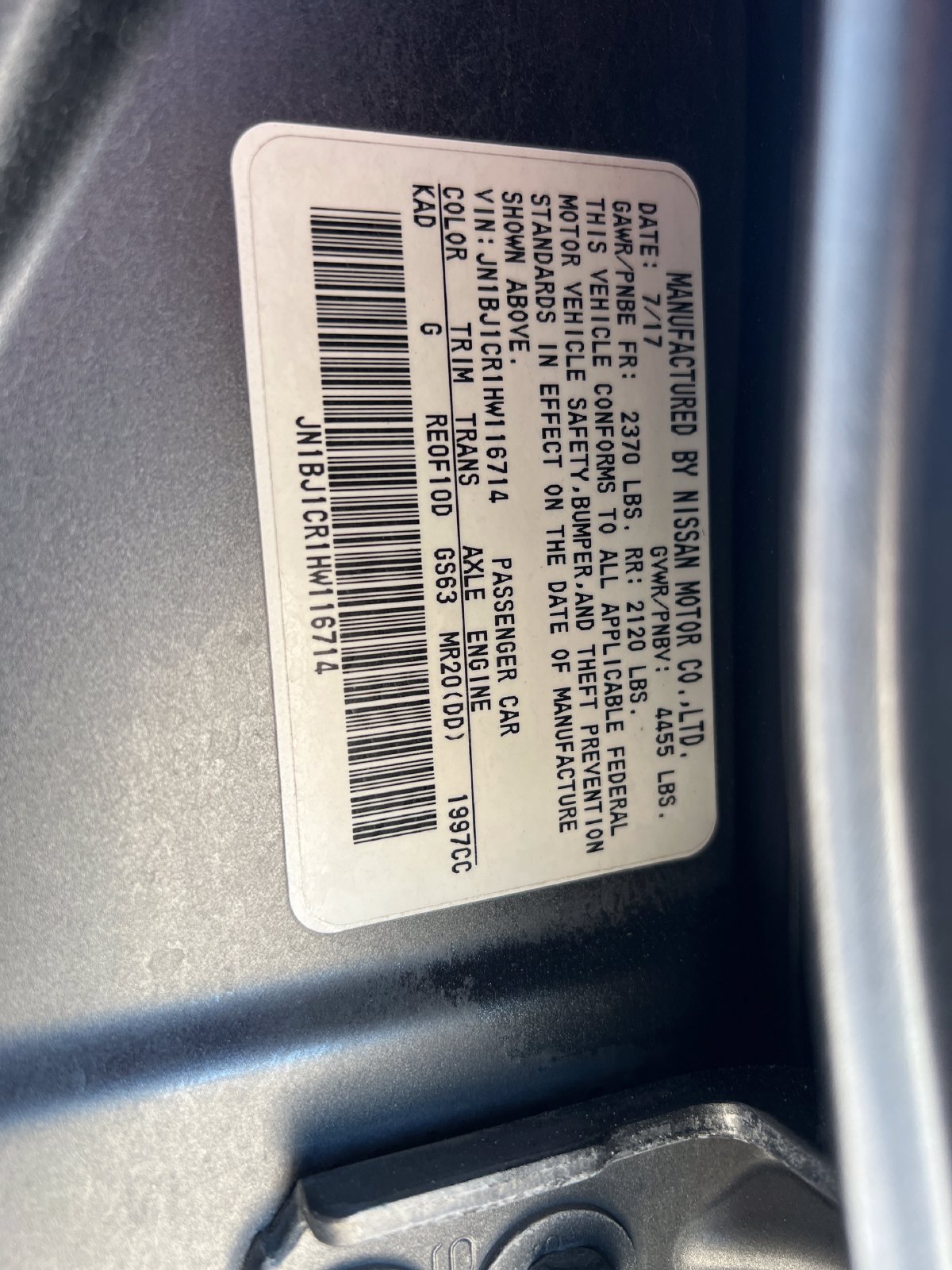 Used 2017 Nissan Rogue Sport SV w/ SV Premium Package AWD/4WD image 27