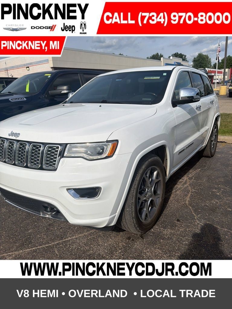 Used 2020 Jeep Grand Cherokee Overland AWD/4WD image 1