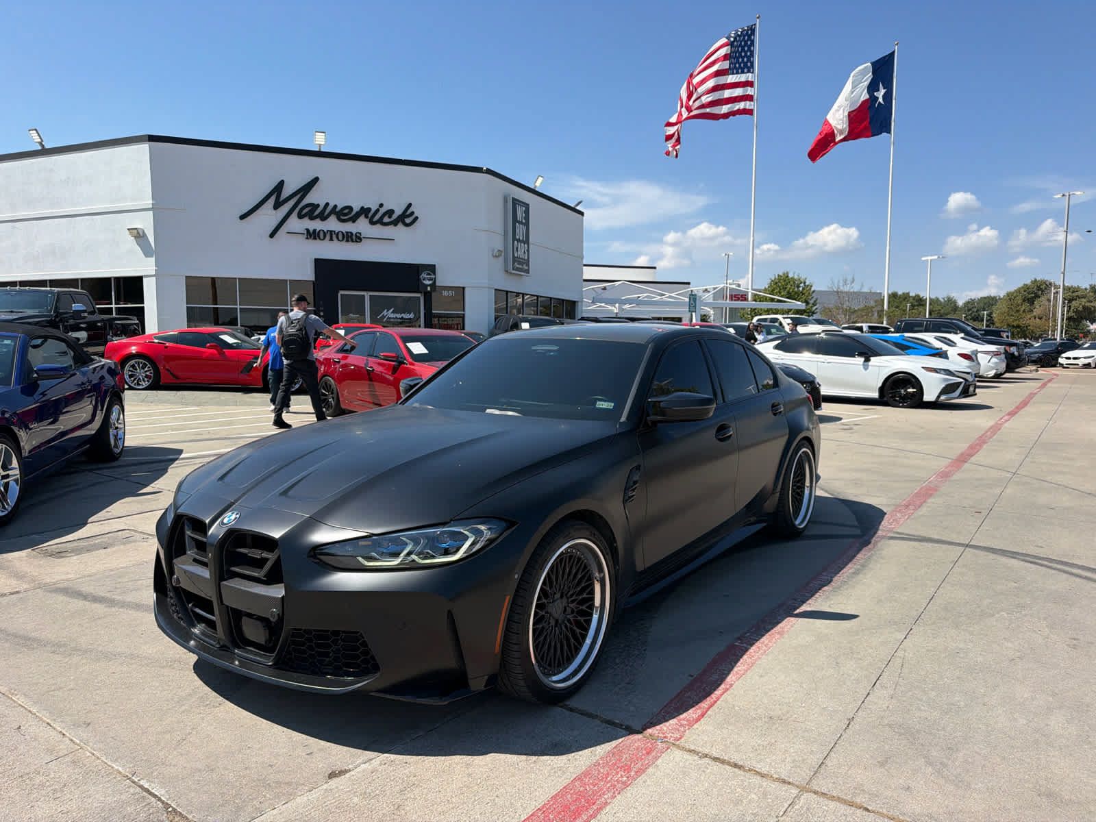 Used 2024 BMW M3 Competition w/ M Driver's Package AWD/4WD image 1