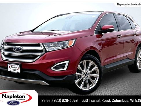 Used 2018 Ford Edge Titanium w/ Equipment Group 302A FWD image 1